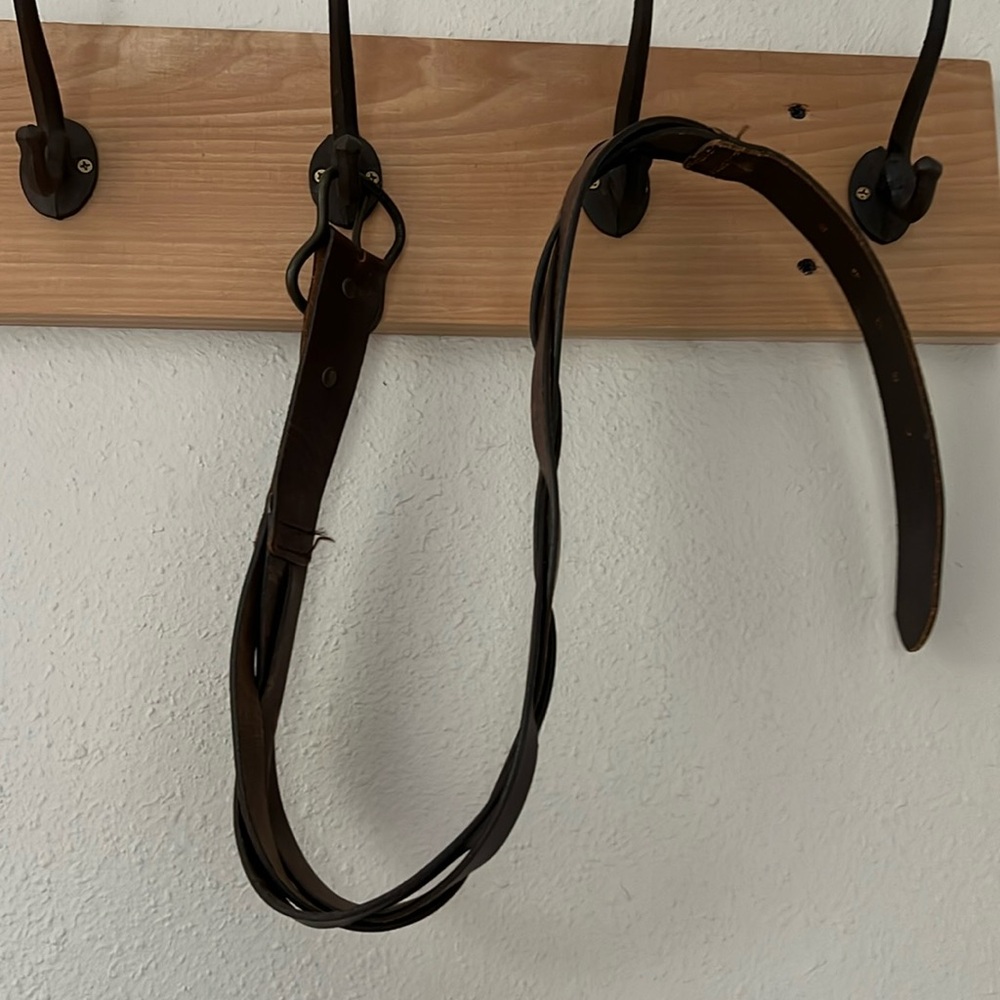 GAP braided leather belt